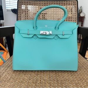 Turquoise Handbag
